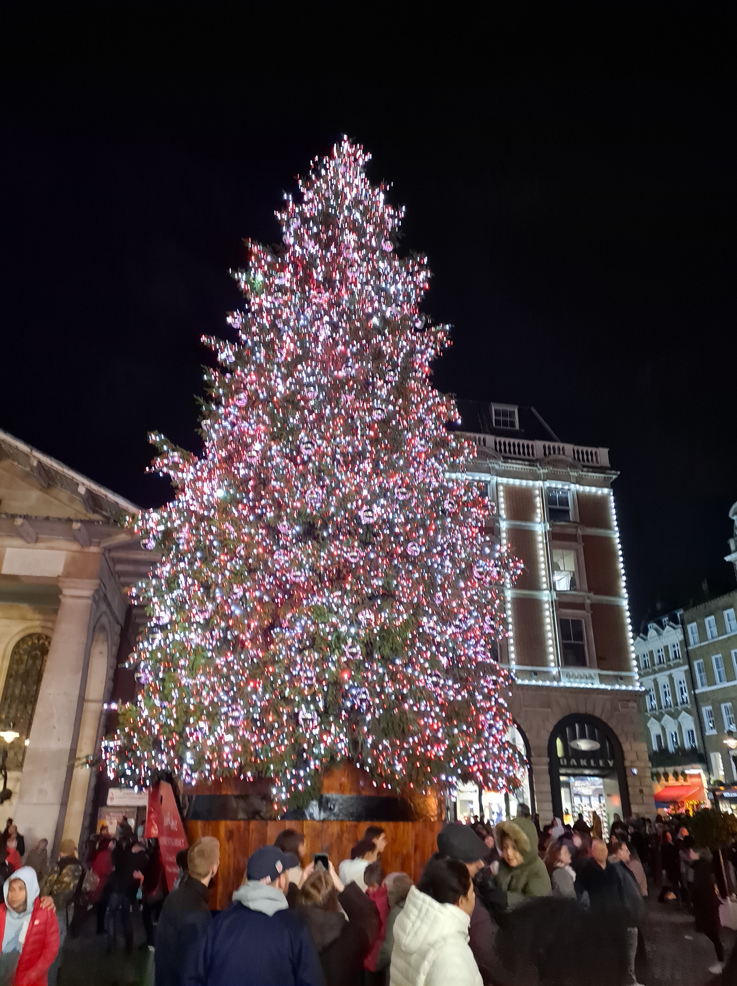 Covent Garden Christmas Tree - photo by Juliamaud